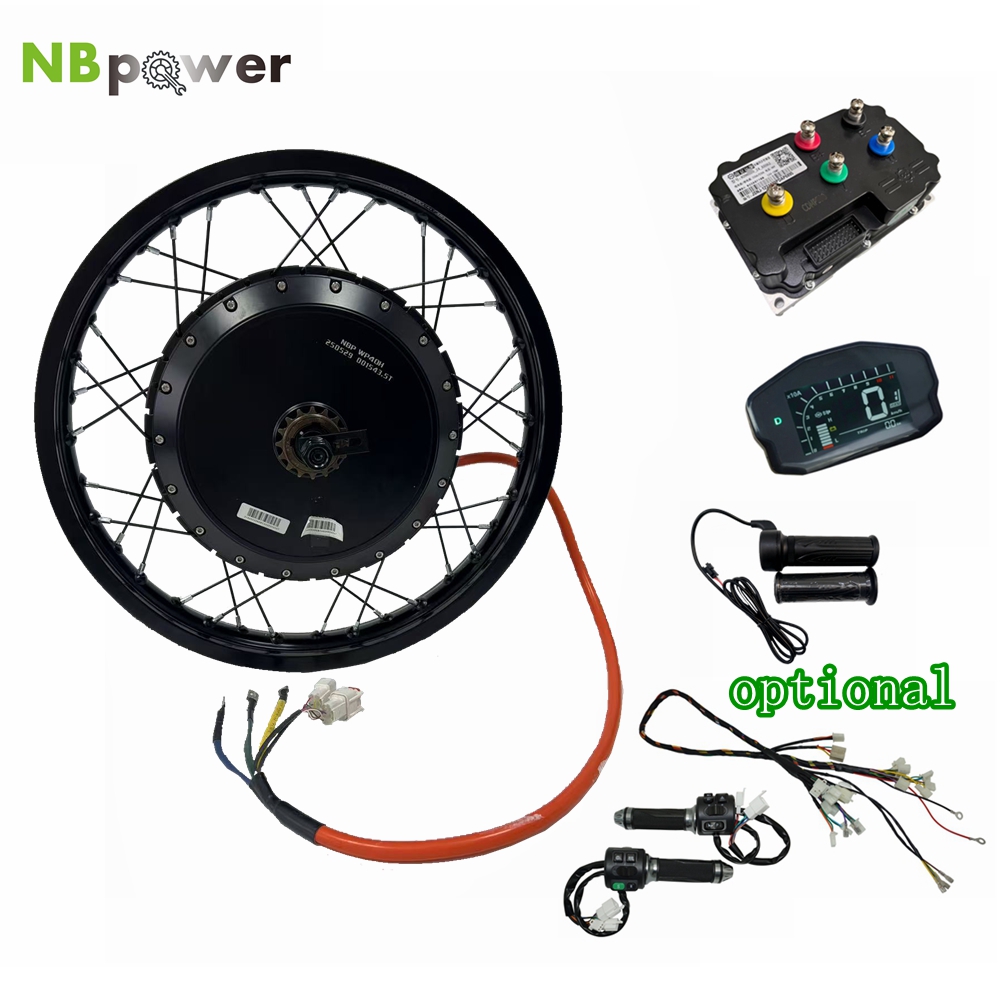 72V 5000W Hub Motor Kit - NBpower/QS273 V3 72v 8000W E-bisiklet kiti
