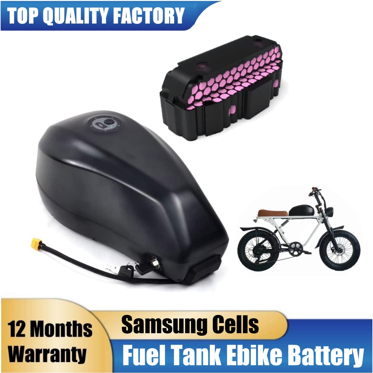 Yakıt Deposu Elektrikli Bisikl - Electric Bicycle Battery 72V 30Ah incelemesi ve fiyatı