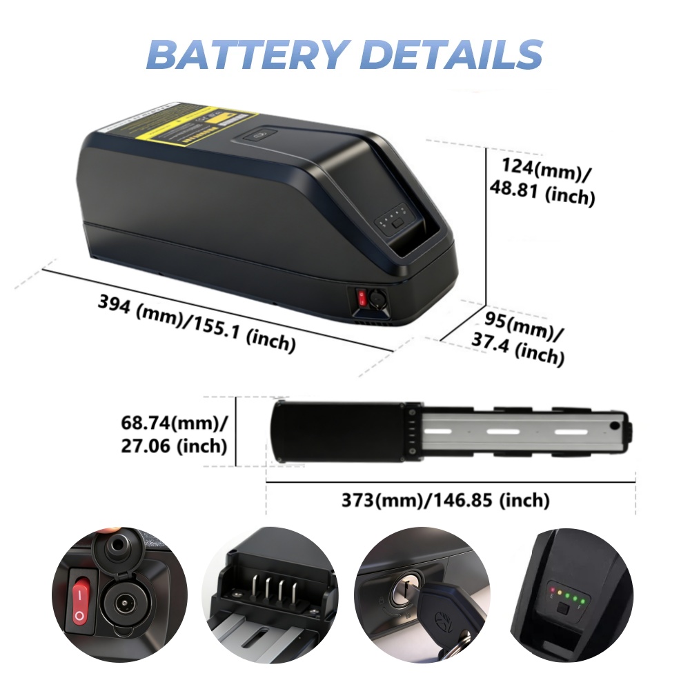 Duotts C29 S26 BK29 Hitway Muk - Ebike Battery 48V 20Ah Hailong incelemesi ve fiyatı