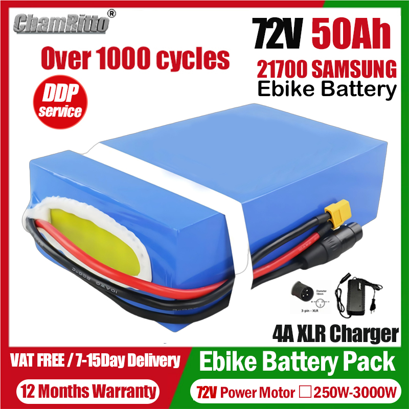 Elektrikli bisiklet bataryası  - Electric Bicycle Battery 72V 30Ah incelemesi ve fiyatı