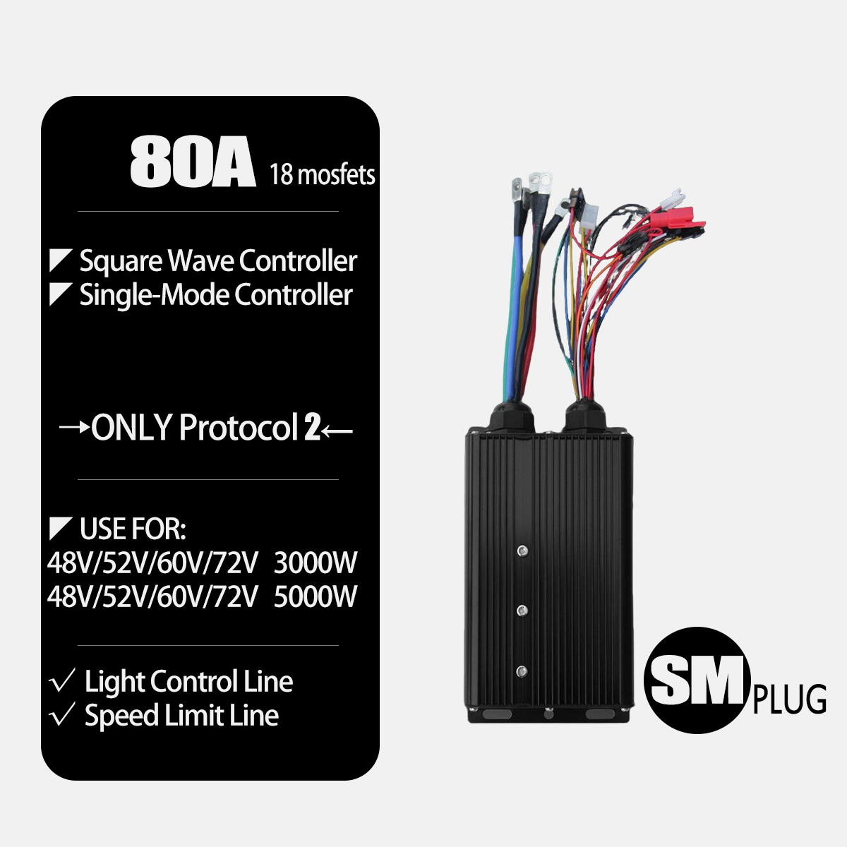 3000W MTX39 E-bisiklet Dönüşüm - Ebike Conversion Kit 72V 3000W incelemesi ve fiyatı