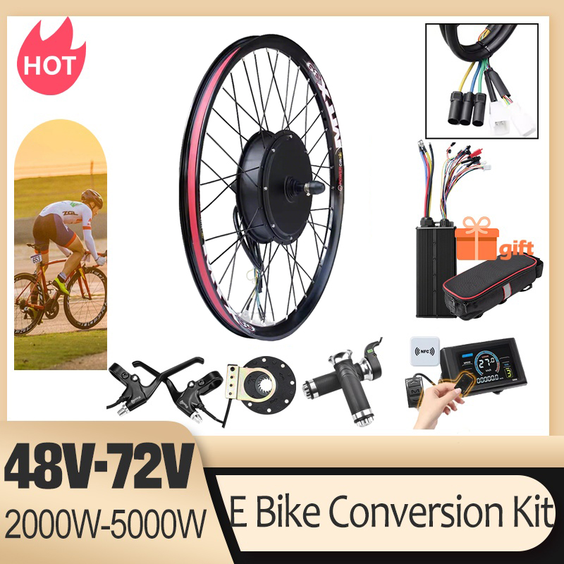 72V 5000W E-Bisiklet Dönüşüm K - 72V 5000W Hub Motor Kit incelemesi ve fiyatı
