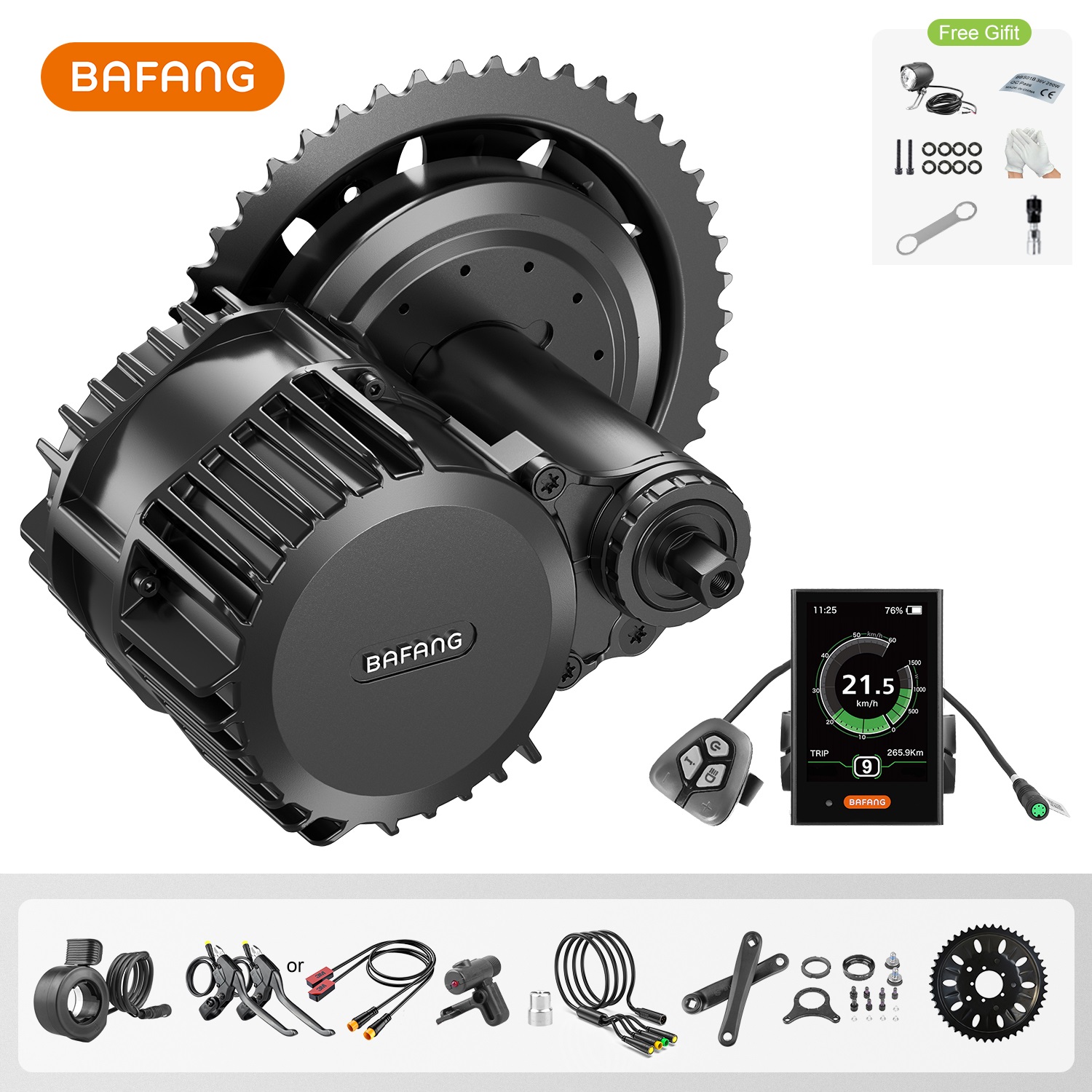 Bafang UART 48V/52V 1000W Orta - Bafang Bbshd 1000W Conversion Kit incelemesi ve fiyatı